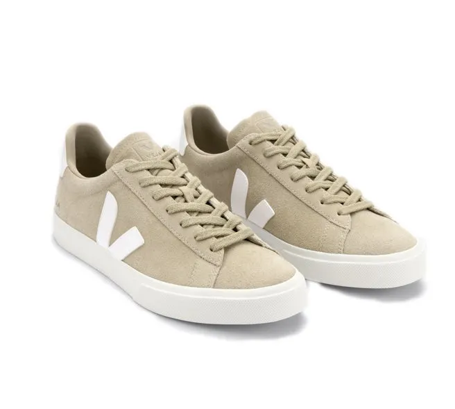 VEJA Campo Suede Dune White Men