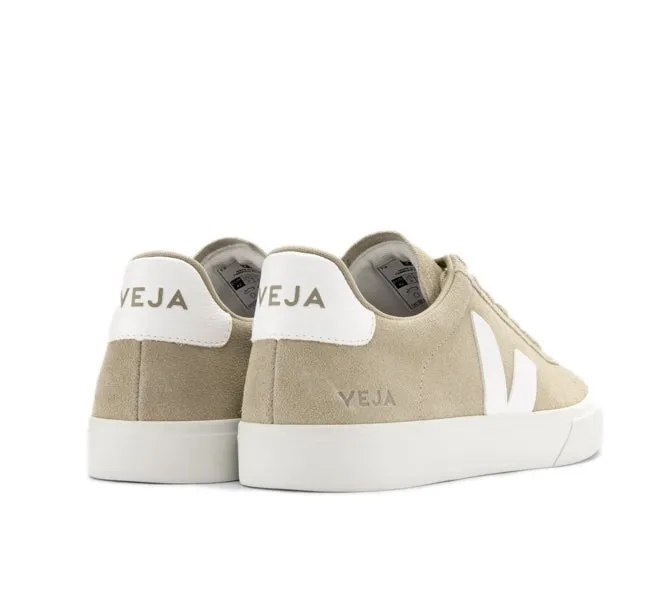 VEJA Campo Suede Dune White Men