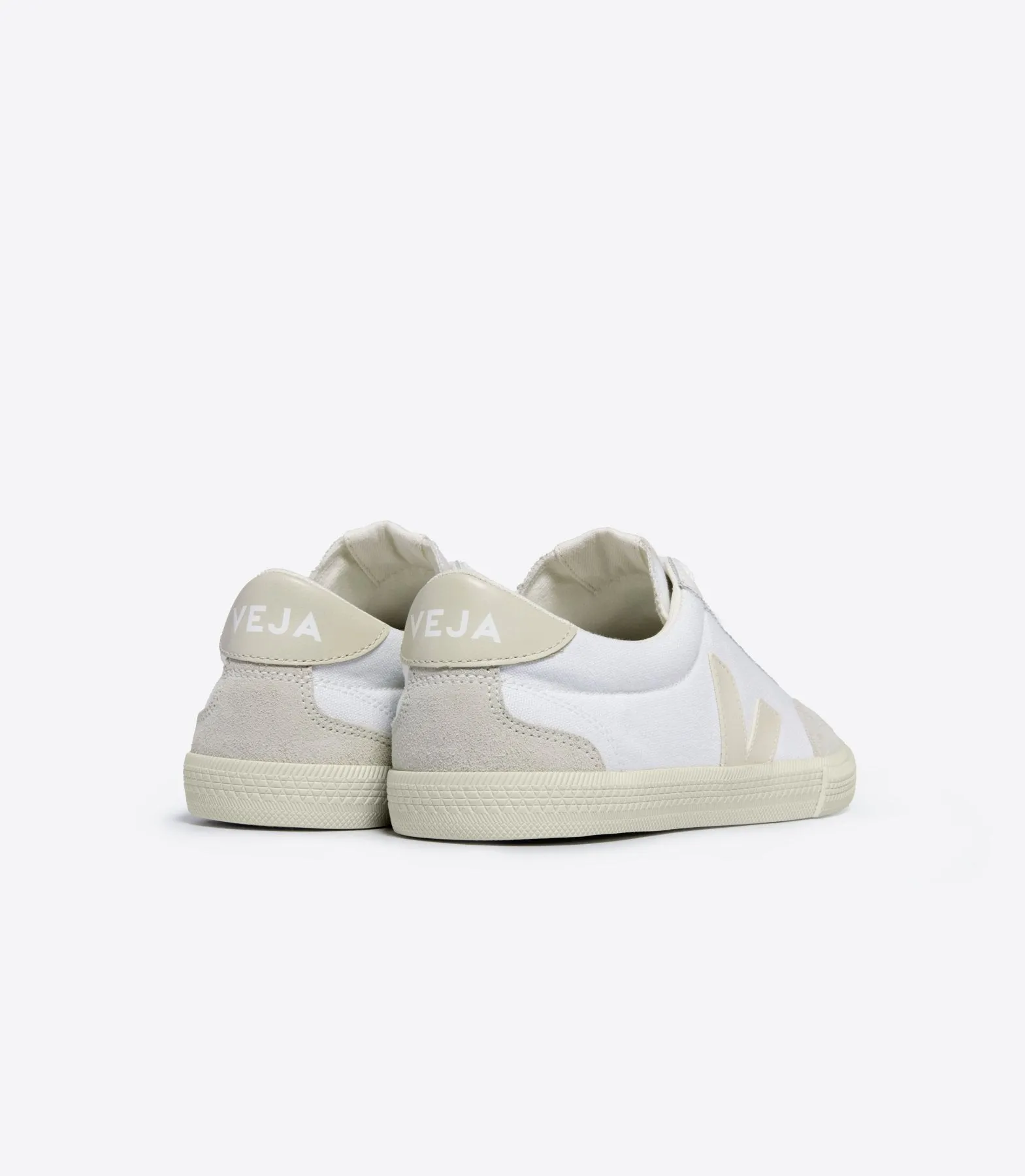 Veja Volley Canvas Sneaker in White Pierre