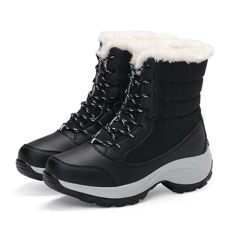 Waterproof Warm Ankle Winter Shoes for Women