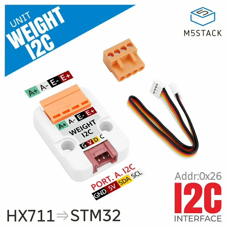 Weight I2C Unit (HX711)