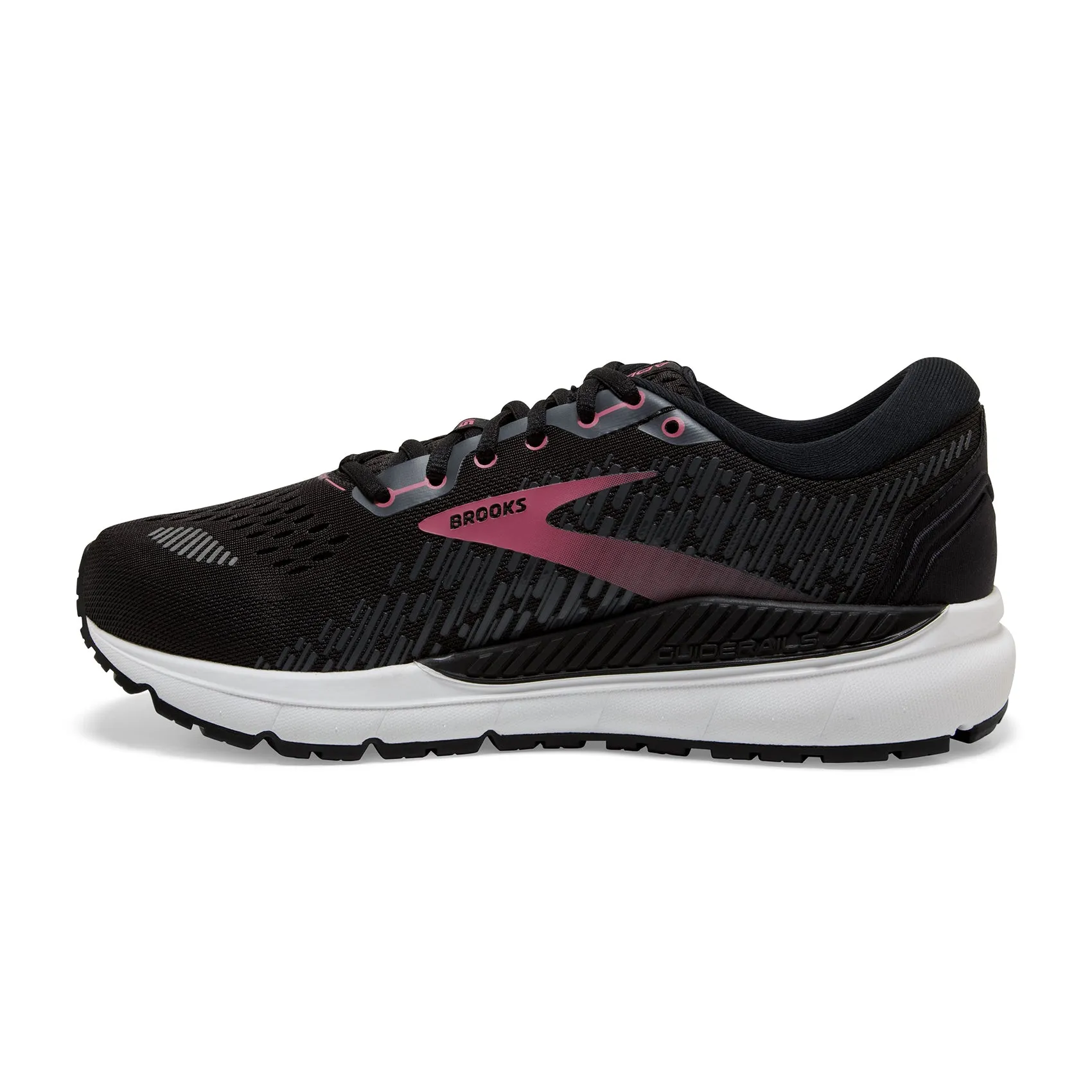 Women's Addiction GTS 15 Running Shoe - Black/Ebony/Mauvewood - Regular (B)