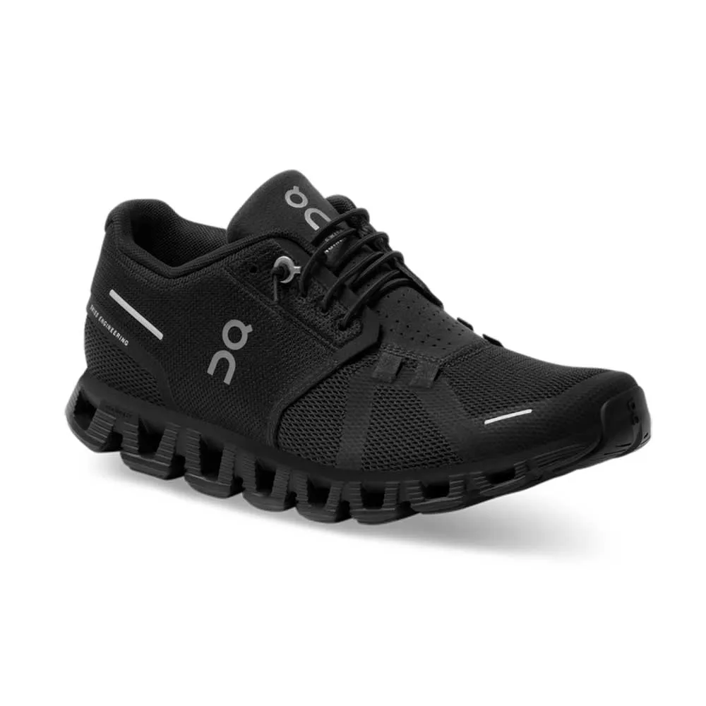 Women's Cloud 5 Running Shoe - All Black - Regular (B)