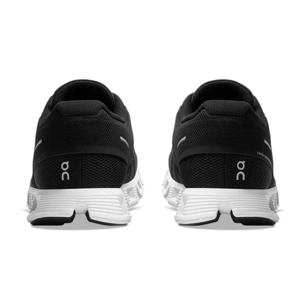 Women's Cloud 5 Running Shoe- Black/White - Regular (B)