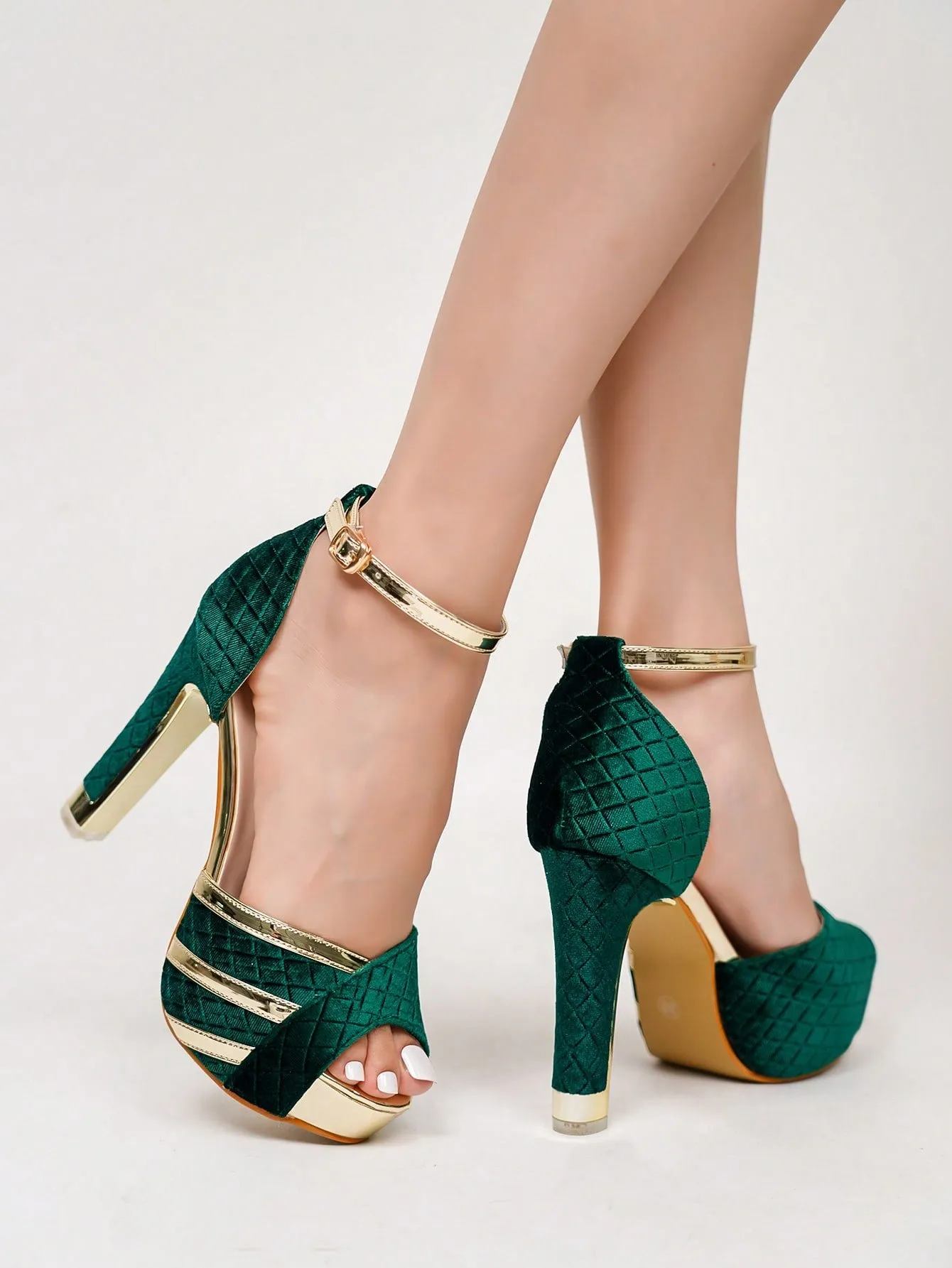 Women's Fashionable High-heeled Shoes For Evening Party