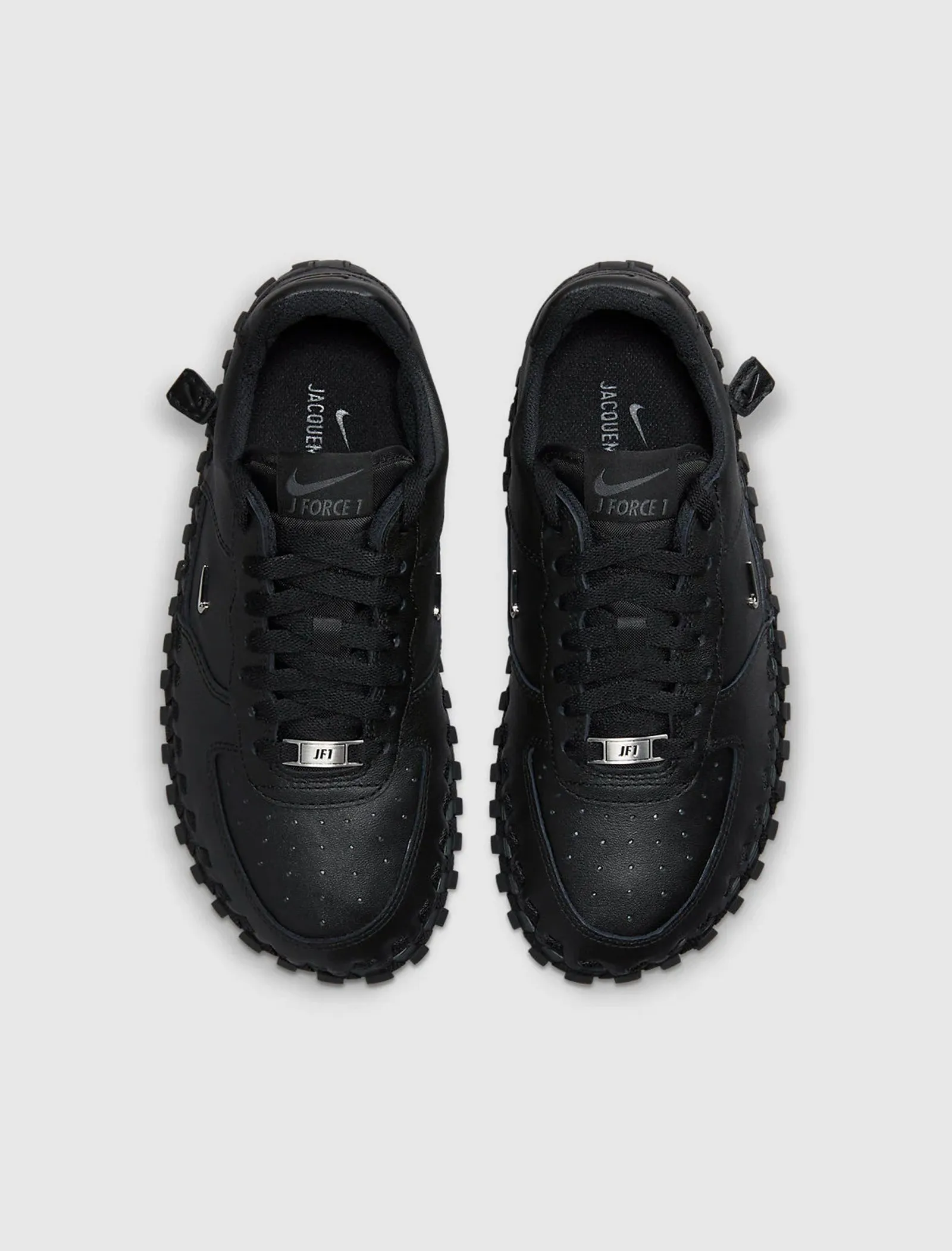 WOMEN'S JACQUEMUS J FORCE 1 LOW LX "BLACK"