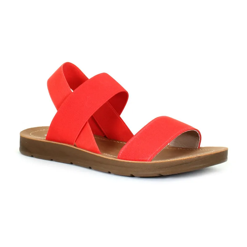 Women's Rae Elastic Sling Sandal Coral