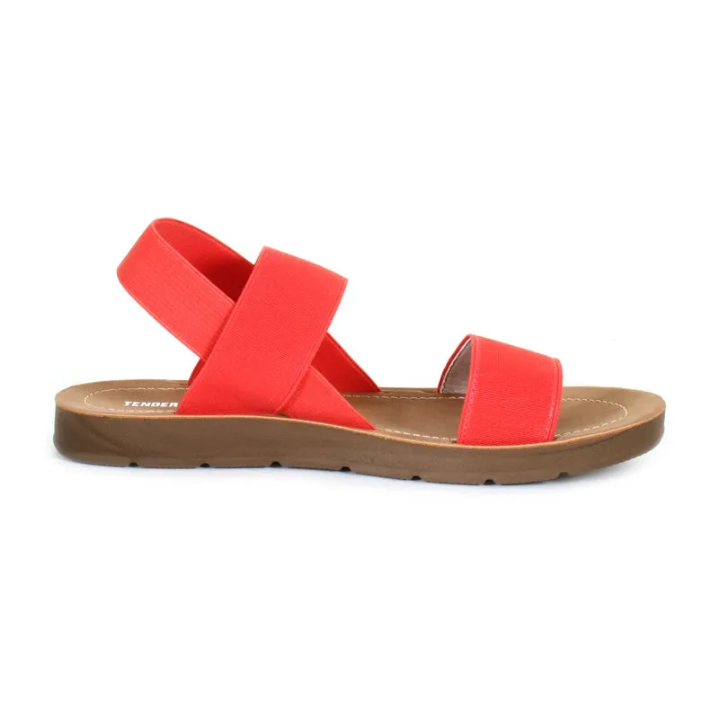 Women's Rae Elastic Sling Sandal Coral