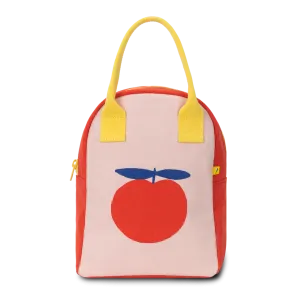 Zipper Lunch Bag - Red Apple